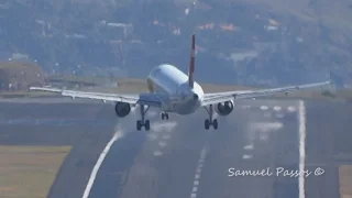 Annoying Wind Gusts || Fierce Crosswind Landing || Madeira