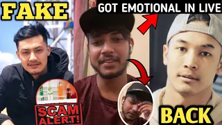Sandeep Lamichhane Crying On Live?😭 MRB Vlog Angry?😠-Big Scam!James Shrestha Back? Prasanna Lama