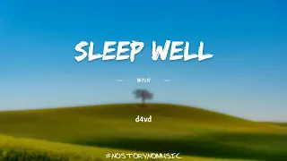 d4vd - Sleep Well 睡的好 ｜你會每天晚上都想起我嗎？在你入睡之前。｜ 中英歌詞 Lyrics