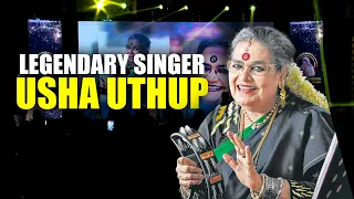 Electrifying Performance by Usha Uthup | The Soulful Rhythms of a Legend