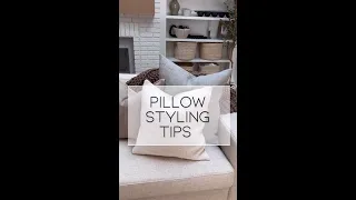 Designer Styling Tips for Throw Pillows