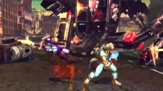 Street Fighter X Tekken gameplay trailer Captivate 2011