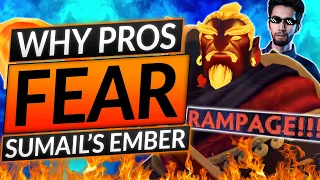 SOLO CARRYING AS EMBER = SIMPLE - ABUSE Sumail's Mid Lane Playstyle - Dota 2 Midlane Guide Tips