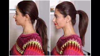 How To Create A Voluminous Ponytail