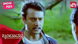 Challenging Star Darshan's Powerful Action Scene | Brindavana | Karthika Nair | Milana | SUN NXT