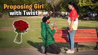 Proposing Girl With Twist | Pranks In Pakistan | Humanitarians Nano