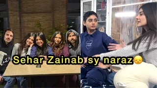 Sehar hum sab se naraz hok Islamabad chali gai 😭 | HamzaShykh