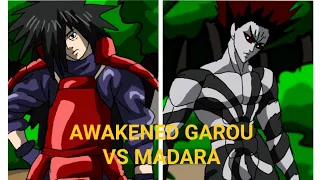 Awakened Garou vs Madara fan animation (One-Punch Man/Naruto)