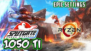 Splitgate (BETA) Arena Warfare On GTX 1050 Ti + Ryzen 3 1200 EPIC Settings 1080p 60FPS GAMEPLAY !!