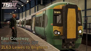 2L63 Lewes to Brighton - East Coastway - Class 377 - Train Sim World 2020