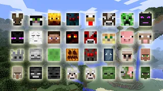 EVERY MOB IN A TEAM VS 29 OF EVERY MOB | MINECRAFT