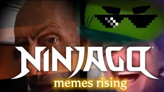 I made memes out of ninjago dragons rising because I think I'm funny