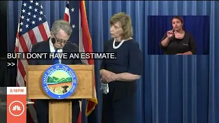 WATCH | Governor DeWine holds news conference about protests