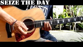 Avenged Sevenfold - Seize The Day Guitar Solo Cover On Acoustic