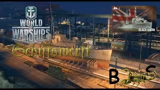 World of Warships Schiffswerft - Black Swan