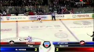 KHL Dinamo Riga vs Spartak 3:2, 20.01.2010.