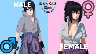 Naruto gender swap version | Naruto Con Género Opuesto | लिंग अदला-बदली | what if naruto was a girl?