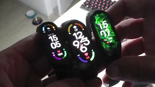 В чём основная разница между Mi Band 6 и Mi Band 7 ?