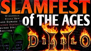 CRAZY FREAKING SLAMFEST in Diablo 2 (PD2)!!