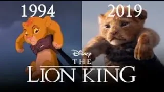 The Lion King Teaser Trailer - Comparison: 2019 vs 1994  الأسد الملك