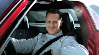 Michael Schumacher in the SLS AMG tunnel experiment (long-version) | Ridgeway Mercedes-Benz