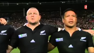 ALL BLACK : God defend New Zealand + Haka