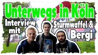 Das erste mal in Köln! - Bergmann & Sturmwaffel im Interview |TheMiners007 unterwegs