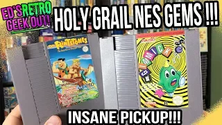 RARE NES GEMS PICKUP! Flintstones Surprise at Dinosaur Peak & MR Gimmick!