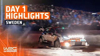 Day 1 Highlights | WRC Rally Sweden 2023