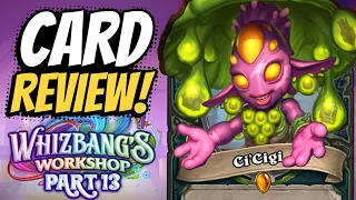 THIS CARD IS INSANE. Demon Hunter cards I love??? | Whizbang Review #13