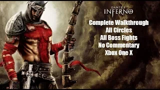 Dante's Inferno - Complete Walkthrough - Xbox One X - All Circles of Hell and Boss Fights