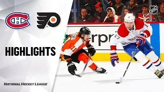 NHL Highlights | Canadiens @ Flyers 1/16/20