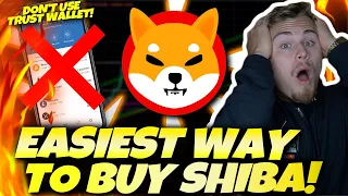 How To Buy SHIBA INU Coin In The US With No Fees! (Shiba To $0.01 Or $1.00) Better Than Trust Wallet