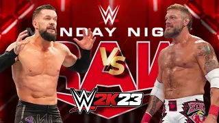 Edge vs Finn Balor wwe raw game Play - WWE 2K23 PS5 GAME PLAY