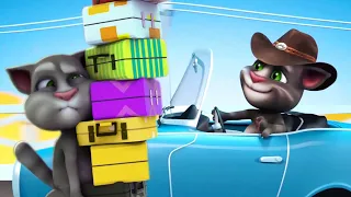 Talking Tom - The Art of Packing 🧐 👜 Cartoon for kids Kedoo Toons TV