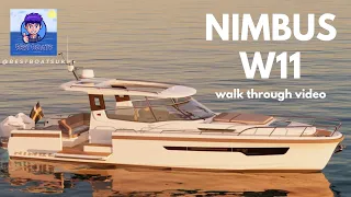 Nimbus W11 - Weekend Cruiser - Walk through - Rate it 1-10