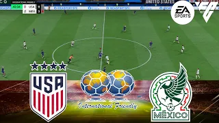 FC 24 - USA W vs Mexico W 25/5/2024 - INTERNATIONAL FRIENDLY - Gameplay PS | Full Match