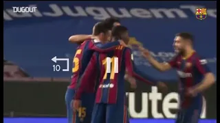 Behind the scene of Barcelona comeback vs sevilla: Copa del Rey  4/3/2021