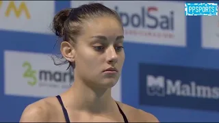 GILLET Nais (France) l 3m Springboard Diving Highlights