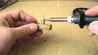 DIY hot wax pen (kistka, pysachok)