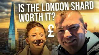 SKY HIGH! Is THE SHARD viewpoint London worth the price? London Excursions and things to do!  🇬🇧