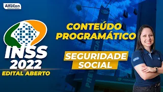 CONCURSO INSS 2022 - O QUE VAI CAIR EM SEGURIDADE SOCIAL - Profe Fernanda Helene - AlfaCon