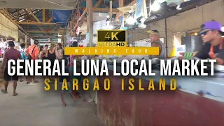 General Luna Local Market walking tour in Siargao | Palengke sa General Luna Siargao