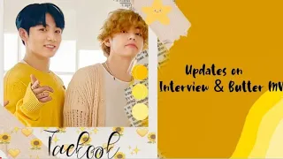 Taekook Flirting  & Whipped during the interview | Taekook Recent Update on Interview & MV