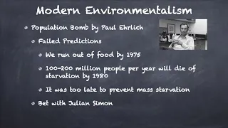 Episode 13.7: How has the modern environmental movement both helped and hindered humanity?