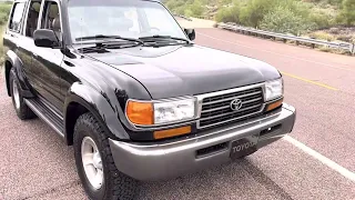 96 Land Cruiser walk around video outside & inside