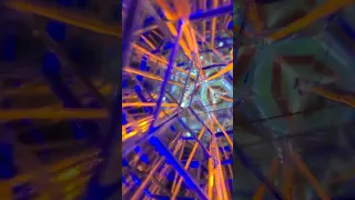 the making of stained glass kaleidoscopes