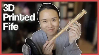 Professional flutist reviews 3D printed fife