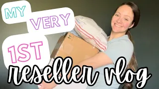 Realistic SAHM part-time Poshmark reseller vlog