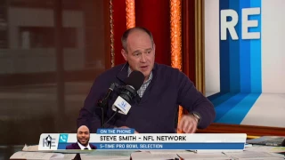 NFL Network Analyst Steve Smith on Terrell Owens Not Making Hall of Fame - 2/7/17
